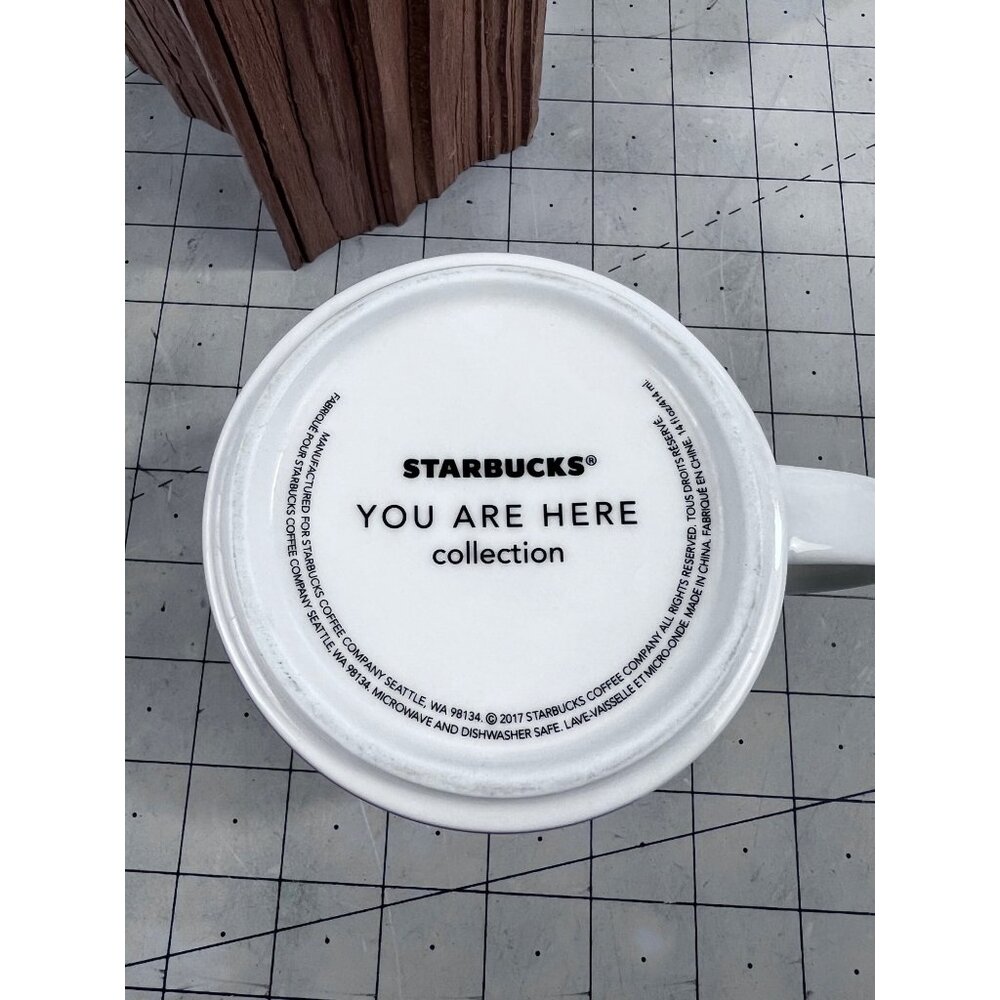 Starbucks "You Are Here" Nashville Mug 14 Oz Ceramic 2017 Minty~~ Coffee Cup - Picture 4 of 6